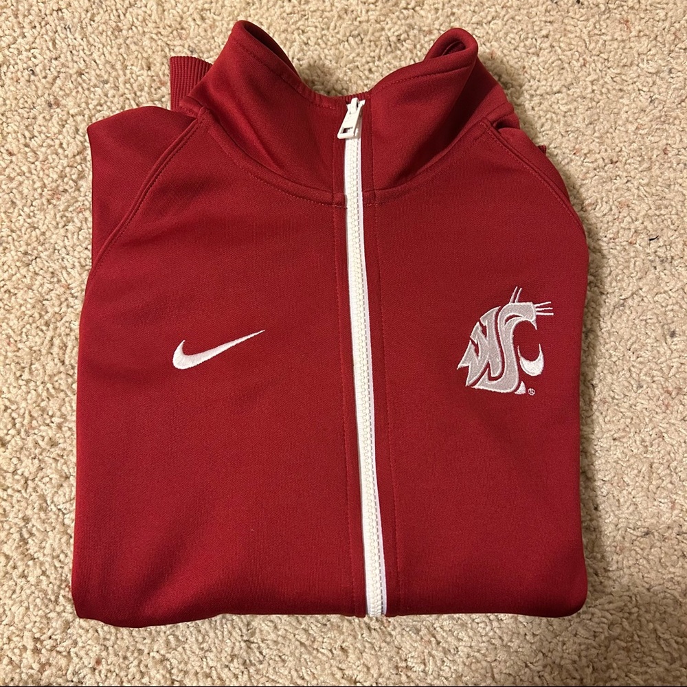 WSU Nike zip up